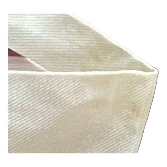 Vintage Floral Handkerchief Hanky Purple Pink Art Deco Retro Scarf Some Stain - Picture 5 of 5